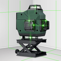 FASGet 16 Lijnen 4D Laserniveau Groene Lijn Zelfnivellerende 360 Horizontale En Verticale Cross Super Krachtige Groene B