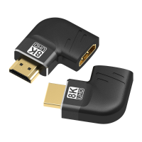 FDBRO HDMI connectoradapter 270 ° Sikkel Side bend 90 graden Man vrouw Converter Extender Voor HDTV Laptop PS4/3