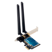 Fenvi Wireless Dual Band PCIe WiFi Adapter Netwerkkaart 1200 Mbps 2,4 GHz 5 GHz Bluetooth 4.0 Kaart voor Windows 7/8/10