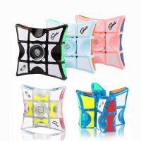 Fidget Spinning Cube 2 in 1 Vinger Speelgoed Puzzel Spinner Speelgoed Stress Geschenken voor Kinderen Volwassenen