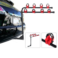 Fietsendrager Fietsbeugel Achter Fietshanger Verstelbare metalen frame Bagagerek Enkele arm