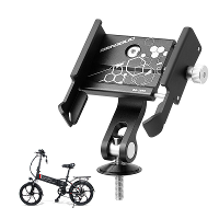 Fietsenhouder Aluminium Legering 360° Verstelbare Stevige Anti val 0,2 kg Lichtgewicht Stuurhouder voor Motorfiets Fiets