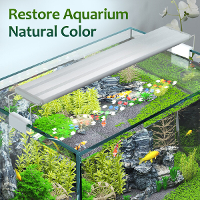 Fish Aquarium Tank Onderwater Dompelpomp Verander LED Ultra White Light Stand