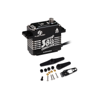Flashhobby CLS3838MED 8.4V 38KG Coreless Digitale Servo Programmeerbare 14bit Magnetische Encoder Compatibel met Sanwa S