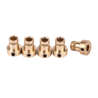 FLSUN® 5PCS 1.75Mm van het de Extruderwiel van de messingslevering het Materiaal van de Aandrijving voor Reprap 3D Print