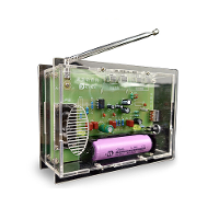 FM Radio DIY Kit RDA5807 FM Radio Ontvanger 65 108MHz Frequentie Modulatie TDA2822 Vermogensversterker Radiomodulebord