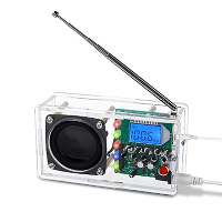 FM Radio Niet Geassembleerd DIY Kit Onderdelen Digitale Versterker met Elektrische Frequentie Indicator Uitzendontvanger