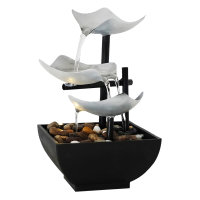 Fontein Stromend Water Decoratie Minimalistische Waterval Indoor Tuin Decoratie Desktop Feng Shui Home Office Decor