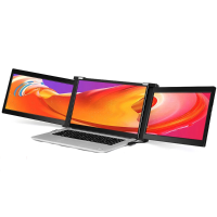 Fopo PD1303D Dual Draagbare IPS Monitor 13.3 Inch HD 1920x1080 Ondersteuning Verschillende Scherm voor PC Laptop voor PS