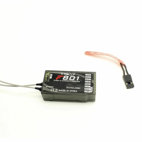 FSFLY F801 2.4GHz 8CH PPM DSM X/DSM2 Ontvanger Ondersteuning Spektrum DX6 DX7 DX8 DSM2 JR Zender voor RC Helikopters Vli