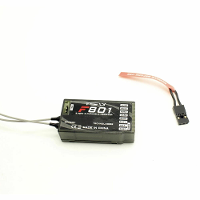 FSFLY F801 2.4GHz 8CH PPM DSM X/DSM2 Ontvanger Ondersteuning voor Spektrum DX6 DX7 DX8 DSM2 JR Zender voor RC Helicopter