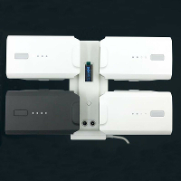 Fsum 4 in 1 Oplaadhub Batterijlader Ontlader Huishoudster Energievoorzieningsstation voor FIMI X8 SE 2022 V2 RC Drone Qu