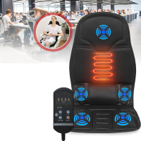 Full Body Nek Taille Terug Infrarood Therapie Verwarmd Massage Kussen Elektrisch Vibrerend Kussen Auto Thuiskantoor Mass