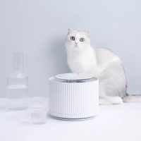 FURRYTAIL Smart Cat Pet Water Dispenser Waterzuiveraar 5 Layer Filter 360 Graden Open Drinkbak Huisdier Drinkfontein Van
