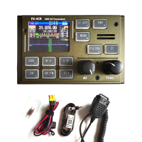 FX 4CR Radio SDR HF Transceiver met 1 20W continu instelbaar vermogensbereik Ondersteuning van USB/LSB/CW/AM/FW modi Kor