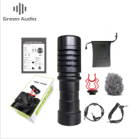 GAM MG1 Mini Shotguns Videocondensatormicrofoon Compatibel voor Smartphone Camera Camcorder voor Interview Podcast