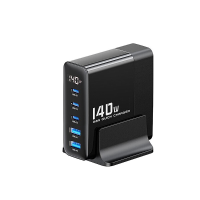 [GaN Tech] Toocki 140W 5 poorts desktoplaadstation USB A*2+Type C*3 snellaadadapter EU stekker US stekker voor iPhone 13