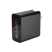 [GaN Tech]WLX X8 60W 3 poorts USB PD oplader Snel opladen Wandoplader Adapter EU stekker voor iPhone14 Pro Max voor Xiao