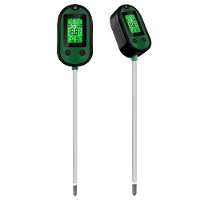 Garden 5 in 1 Bodemvochtigheid Sensor pH Meter Metalen Probe Bodemvochtigheid Detector Zuurgraad Temperatuur Tester voor