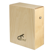 GECKO C 68B Handpercussie Cajon Box Drum met Drum Bag Drumband