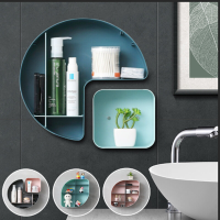 Geometrische wandplanken Waterdichte Roestvrije Duurzame Badkamer Wandplanken