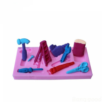 Gereedschap Silicone Fondant Mould Chocolate Polymer Clay Mould
