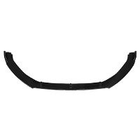 Glanzende zwarte voorkant bumperlip spoilerafwerking 3 stks voor VW Golf MK7 MK7.5 2014 2017