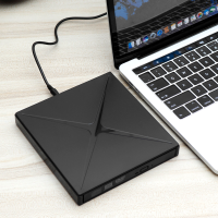 GlowGeek USB 2.0 Type C Driverless Hoge Snelheid Lezen Schrijven Recorder DVD CD Brander SATA Interface voor Windows voo