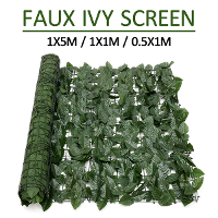 Groen Outdoor Nep Plant Klimop Blad Privacy Scherm Hek Tuin Erf