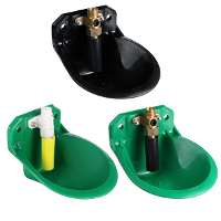 Grote Plastic Automatische Water Drinker Waterer Fonteinen Kom Trog Schakelaar Feed Water Machine Dikker Drop Slijtvasth