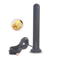 GSM GPRS 3G 4G 5G High Gain All Band SMA Mannelijke antenne Waterdichte 15DBI 600 6000 mhz Sucker antenne