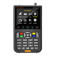 GTMEDIA V8 Finder2 Handheld Satellietmeter 3,5 Inch High Definition LCD scherm DVB S/S2 MPEG 2/4 H.264 (8 Bit) Satelliet