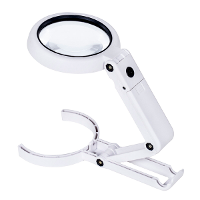 Handheld Draagbare Opvouwbare Lamp Verlichte Vergrootglas 5X 11X Vergrootende Tafel 8 LED lampen Loupe Vergrootglas Sche