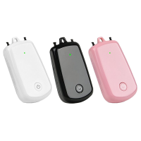 Hangende nek luchtreiniger draagbare auto zuurstof bar 230 mah batterij negatieve ionen luchtreiniger