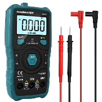 HANMATEK DM20 Digitale multimeter met automatische bereikinstelling, 6000 tellen, slimme elektrische tester met spanning