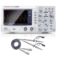 HANMATEK DOS1102 Digitale Oscilloscoop Draagbaar 110MHz Bandbreedte 500 MS/s Sampling 7 Inch LCD Display Dubbele Kanalen