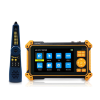 HD 3200C HD beeldschermmonitor CCTV tester 5 inch Ondersteunt UTP kabeltest 8mp CVI TVI AHD SDI voor beveiliging Onderst