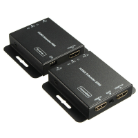 HDMI extender met lus IR Repeater kabel via Ethernet Cat5e / 6 tot 60M POE