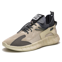 Heren Comfy Mesh Lace Up Sports Sneakers Dad Shoes