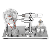 Hete lucht Stirlingmotor Model Elektriciteit Power Generator Motor Toy Kits Gift