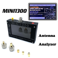 HF/VHF/UHF Mini1300 Antenne Analyzer Antenne Analyzer 0,1 1300MHz Meet S Parameters Impedantie Analyzer Aluminium Legeri