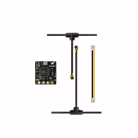 HGLRC ELRS 2.4GHz RX T Style Compacte maat Hoge verversingssnelheid Mini ontvanger voor FPV RC Drone Vliegtuig