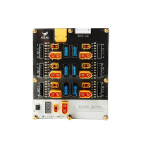 HGLRC Thor 6 poorts Lipo Batterij Balansladerbord Pro 40A XT60 XT30 Plug 2 6S Geïntegreerd met Lipo Ontlader voor IMAX B