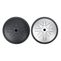 HLURU 6 Inch 8 Note Steel Tongue Drum D Key Gift Percussie instrument Met Drumsticks