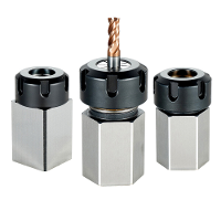 Hoge kwaliteit Vierkante ER25 ER32 ER40 Blok Hard Staal Hex ER Spantang Houder Voor CNC Draaibank Graveren Snijmachine G