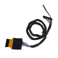 Hoge Score 51 P 2CH 8 bit Voeding Naar FFC Solderen Scherm Lijn LVDS Kabel Voor Algemene BOE Huaxing LCD Driver