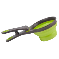 Hondenvoer Scoop Opvouwbare Hond Kattenvoer Waterbak Afdichting Clip Silicone Opvouwbare Voerbak Hondenvoer Lepel Houder