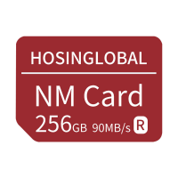 HOSINGLOBAL NM kaart Geheugenkaart 90 MB/s Smart Flash Kaart 128 GB 256 GB voor HUAWEI Mobie telefoon