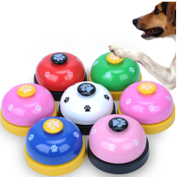 Huisdier Druk Jingle Hond Kat Trainer Huisdier Intelligentie Speelgoed Voetafdrukken Druk Klokken Hond Pootafdrukken Rin