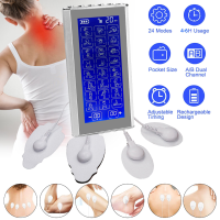 Huishoudelijke multifunctionele Meridiaan Instrument Puls Acupunt Patch Fysiotherapie Instrument EMS TENS Oplaadbare Ele